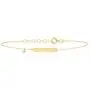 GELIN 14K Solid Yellow Gold with Diamond Adjustable Chain Bracelet | Gold Bracelets for Women | Charms Jewelry GELIN 14K Solid Yellow Gold with Diamond Adjustable Chain Bracelet | Gold Bracelets for Women | Charms Jewelry