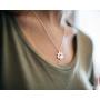 Rosa Vila Paw Print Necklace, Paw Necklace, Dog Necklace, Dog Jewelry for Women, Dog Paw Necklace, Dog Pendant, Dog Necklaces for Women