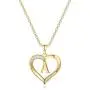 Heart Initial Necklace for Women, 14K Gold Plated Cubic Zirconia Heart Pendant Necklace, Dainty Initial Charm Necklace Alphabet Letter A to Z Initial Jewelry for Women Girls Heart Initial Necklace for Women, 14K Gold Plated Cubic Zirconia Heart Pendant Necklace, Dainty Initial Charm Necklace Alphabet Letter A to Z Initial Jewelry for Women Girls