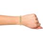 Efulgenz Fashion Jewelry Indian Bollywood 14 K Gold Plated Cystal Beaded Multicolor Bracelets Bangle Set (2 Pieces) For Women