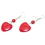 Heavstjer Fashion Piercing Jewelry Turquoise Heart Teardrop Dangle Drop Earrings