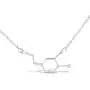 Rosa Vila Dopamine Molecule Necklace For A Good Start Of The New Year, Ideal For Chemistry Gifts, Biology Gifts, Psychology Gifts In Science Jewelry