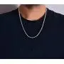 Authentic Solid Sterling Silver Rope Diamond-Cut Braided Twist Link .925 ITProLux Necklace Chains 1MM - 5MM, 16'' - 30'', Made in Italy, Men & Women Authentic Solid Sterling Silver Rope Diamond-Cut Braided Twist Link .925 ITProLux Necklace Chains 1MM - 5MM, 16'' - 30'', Made in Italy, Men & Women