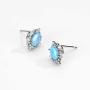 Mints Opal Jewelry Set Filigree Sterling Silver October Birthstone Gemstone Fine Jewelry for Women