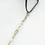 LUX ACCESSORIES 29'' Mask Chain, Gold-Tone Paperclip Link Mask Chain Necklace Strap Stylish Handy Face Mask Accessory Necklace Jewelry Unisex for Women, Men, Teens, and Kids.