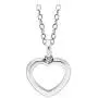 555Jewelry Womens Stainless Steel Small Heart Love Romantic Pendant Necklace 555Jewelry Womens Stainless Steel Small Heart Love Romantic Pendant Necklace