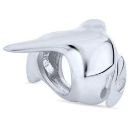Aircraft Flight Pilot Travel Airplane Charm Bead For Women For Teen Fits European Bracelet .925 Sterling Silver