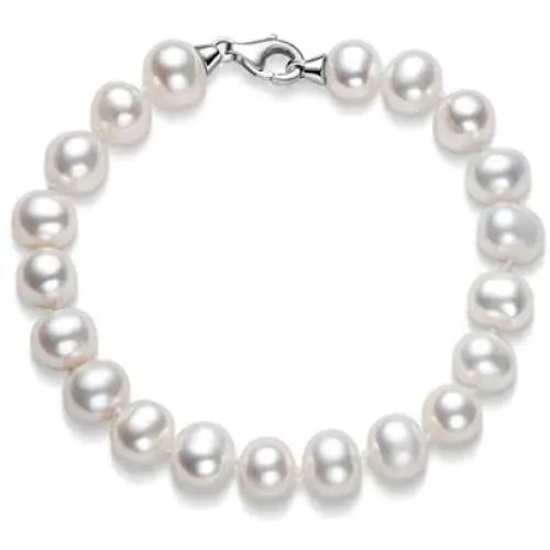 Pearl Bracelets Freshwater Cultured White Pearl Bracelet for Women Sterling Silver Clasp Pearl Jewelry Gift for Girls Daughter Bridesmaid 7.1 Inches 6-7mm/7-8mm/8-9mm/9-10mm/10-11mm Pearl Bracelets Freshwater Cultured White Pearl Bracelet for Women Sterling Silver Clasp Pearl Jewelry Gift for Girls Daughter Bridesmaid 7.1 Inches 6-7mm/7-8mm/8-9mm/9-10mm/10-11mm