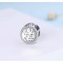 925 Sterling Silver Charm fit Charms Bracelet Necklace I Love You to the Moon and Back Charm Gifts for Her