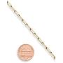 MiaBella Solid 18K Gold Over Sterling Silver Italian 3mm Paperclip Link Chain Necklace for Women Men, 16, 18, 20, 22, 24, 26, 30 Inch 925 Made in Italy