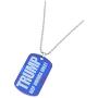 Amosfun 2020 Trump Necklace USA President Pendant Necklace Tag Necklace Accessory Jewelry Gift for Presidential Election Republicans Conservatives Veterans (Style 1)