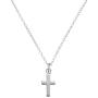Molly B London Sterling Silver Cross Girls Necklace - Perfect Christening Gift or Holy Communion Jewelry