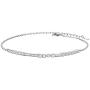 S925 Sterling Silver Morse Code Sterling Silver Bracelets Gift for Women
