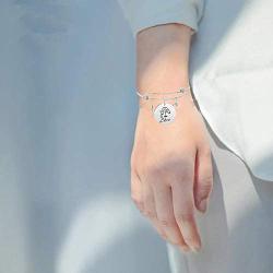 Zodiac Bracelets for Women Constellation Bracelet Silver Zodiac Bangle Bracelet Zodiac Charms Bracelets Horoscope Astrology Zodiac Sign Jewelry