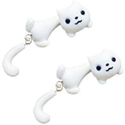 ZaH Pair of 925 Silver Earring Cartoon Animal Jewerly Gift Earring for Women, Men, Kids