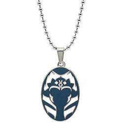 STAR WARS: Pendant Necklaces: May the Force Be With You with Sabers, Rebel Alliance, Mandalorian, Ahsoka Tano