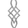 Silvershake Genuine or Synthetic Birthstone 925 Sterling Silver Celtic Knot Weave Dangle Hook Earrings Silvershake Genuine or Synthetic Birthstone 925 Sterling Silver Celtic Knot Weave Dangle Hook Earrings