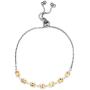 Shop LC 925 Sterling Silver Bolo Bracelet Crystal Jewelry for Women(Multi Gemstones/Garnet/Citrine/Topaz)