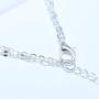 YienDoo Bohemian Layered Necklace with Star Pendant Choker Fashion Necklaces Clavicle Chain Jewelry for women and girls (Silver)