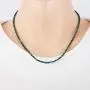 NirvanaIN Natural Malachite Gemstone Necklace with sterling silver for her, Birthday & Christmas gift NirvanaIN Natural Malachite Gemstone Necklace with sterling silver for her, Birthday & Christmas gift