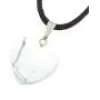 Steampunkers USA Big Heart Collection - 20mm Classic Howlite White Grey - 20-22 inch Black Cord – Crystal Gemstone Carved Necklace Charm Handmade Steampunkers USA Big Heart Collection - 20mm Classic Howlite White Grey - 20-22 inch Black Cord – Crystal Gemstone Carved Necklace Charm Handmade