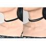 Mudder 5 Pieces Black Velvet Choker Necklaces Stretch Tattoo Choker Elastic Tassel Necklaces