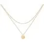 Bohemia Layered Necklace, Bar Coin Charm Pendant Neckalce Delicate Station Chain Multilayer Dics Bar Choker Necklaces for Women