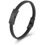 mingkejw Cremation Jewelry Urn Bracelet for Ashes Genuine Leather Urn Bangles for Men Women Memorial Keepsake Ashes Jewelry