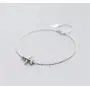 Crystal Airplane Bracelet for Women Girls Sterling Silver Cute Delicate Fly Plane Adjustable Charm Link Bracelets Airline Jewelry Christmas Gifts Souvenir for Best Friend freedom Lover Wanderlust