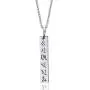 HUANIAN Stainless Steel Om Mani Padme Hum Buddhist six Words Proverbs Pendant Pendant Necklacewith Free Chain HUANIAN Stainless Steel Om Mani Padme Hum Buddhist six Words Proverbs Pendant Pendant Necklacewith Free Chain