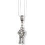 Emerald Park Jewelry Astronaut Necklace | Spaceman Charm Snake Chain Pendant