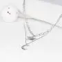 KLKE Layered Gold Necklaces for Women Jewelry Dainty Moon and Star Pendant Choker Necklaces for Womens Day Gifts KLKE Layered Gold Necklaces for Women Jewelry Dainty Moon and Star Pendant Choker Necklaces for Womens Day Gifts