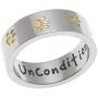 Joyful Sentiments Pet Jewelry Stainless Steel Unconditional Love Ring