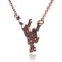 Clayton Jewelry Labs THC Tetrahydrocannabinol Weed Marijuana Molecule Stainless Steel Necklace