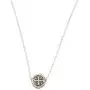 My Saint My Hero Benedictine Petite Necklace - Silver tone, includes floating silver Benedictine Medal of Protection My Saint My Hero Benedictine Petite Necklace - Silver tone, includes floating silver Benedictine Medal of Protection