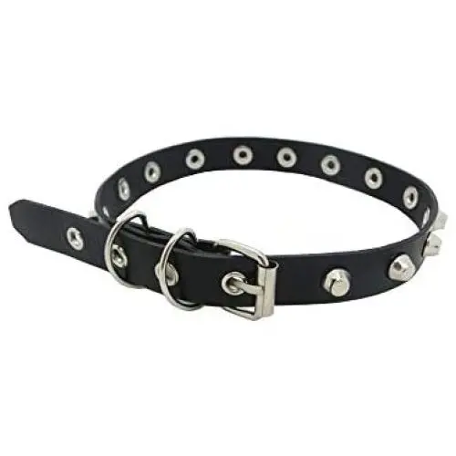 León Jewelry Leather Belt Choker Necklace Adjustable Buckle Punk Gothic Rock Cosplay Costume Multiple Circles Bracelet for Women León Jewelry Leather Belt Choker Necklace Adjustable Buckle Punk Gothic Rock Cosplay Costume Multiple Circles Bracelet for Women