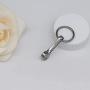 Urn Necklace for Ashes Wrench Hammer Keychain Holder Ashes for Pet Human Stainless Steel Keepsake Memorial Cremation Jewelry for Men Women