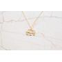 La Menagerie Elephant Gold Origami Jewelry & Gold Geometric Necklace – 18 Karat Plated Gold Necklace & Elephant Necklaces for Women – Elephant Necklace for Girls & Origami Necklace