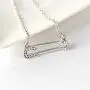 JczR.Y Safety Pin Necklace Pendant Hollow Exquisite Cubic Zirconia Pin Clavicle Chain Necklace Choker for Women Girls Fashion Jewelry Gift JczR.Y Safety Pin Necklace Pendant Hollow Exquisite Cubic Zirconia Pin Clavicle Chain Necklace Choker for Women Girls Fashion Jewelry Gift