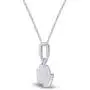 AFFY Hipster Beard Mustache Pendant Necklace in 14k Gold Over Sterling Silver AFFY Hipster Beard Mustache Pendant Necklace in 14k Gold Over Sterling Silver