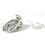 St Gerard Necklace for Pregnancy | Patron Saint of Pregnancy Charm Necklace St Gerard Pendant on a 22 inch Silver Plated Snake Chain Necklace with a Beautiful St Gerard Charm Fertility Charm for Women