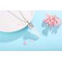 XIANNVXI Healing Crystal Stone Point Pendant Necklace Natural Reiki Quartz Hexagonal Gemstone Jewelry Necklaces for Women