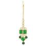 Aheli Faux Kundan Stone Indian Traditional Necklace Earrings Maang Tikka Set Wedding Fashion Party Wear Jewelry for Women