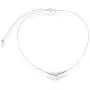 Sterling Silver 12'' + 3'' Italian Diamond-Cut Moon-Beads Choker Necklace Sterling Silver 12'' + 3'' Italian Diamond-Cut Moon-Beads Choker Necklace