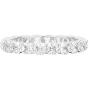 PAVOI 14K Gold Plated Rings Cubic Zirconia Love Ring | 3mm Cushion Cut Stackable Rings for Women | Gold Rings for Women