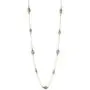 Lucky Brand Pave Beaded Strand Necklace, Gold Lucky Brand Pave Beaded Strand Necklace, Gold