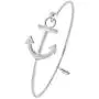 NOUMANDA Womens Nautical Jewelry Sailors Anchor Easy Open Hook Bracelet Bangle NOUMANDA Womens Nautical Jewelry Sailors Anchor Easy Open Hook Bracelet Bangle