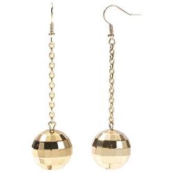 Disco Ball Earrings for Women - 70s Halloween Earrings Womens Costume Accessories - Choice of Color