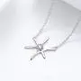 Zodiac Sign Necklace 925 Sterling Silver 12 Constellation Pendant & Rings Horoscope Astrology Jewelry Crystal Cubic Zirconia Birthday