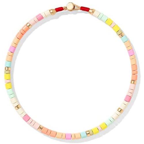 Dvacaman Fancy Colorful Enamel Beaded Choker Necklace for Women